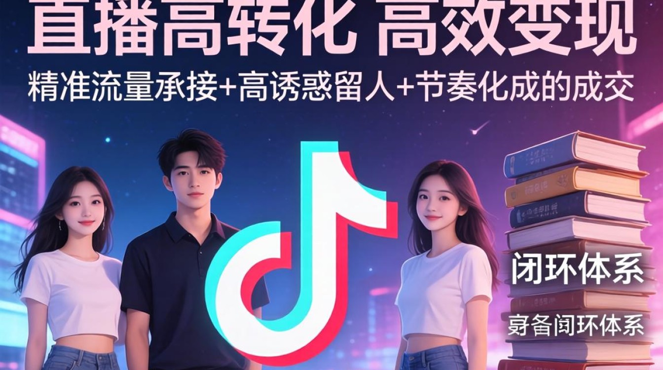 抖音直播转化高效运营方法与变现技巧