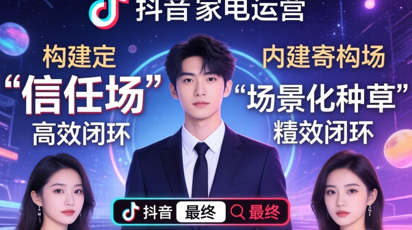 如何快速抖音家电运营?抖音家电运营怎么做才能快速起号? 抖音家电运营怎么做才能快速起号