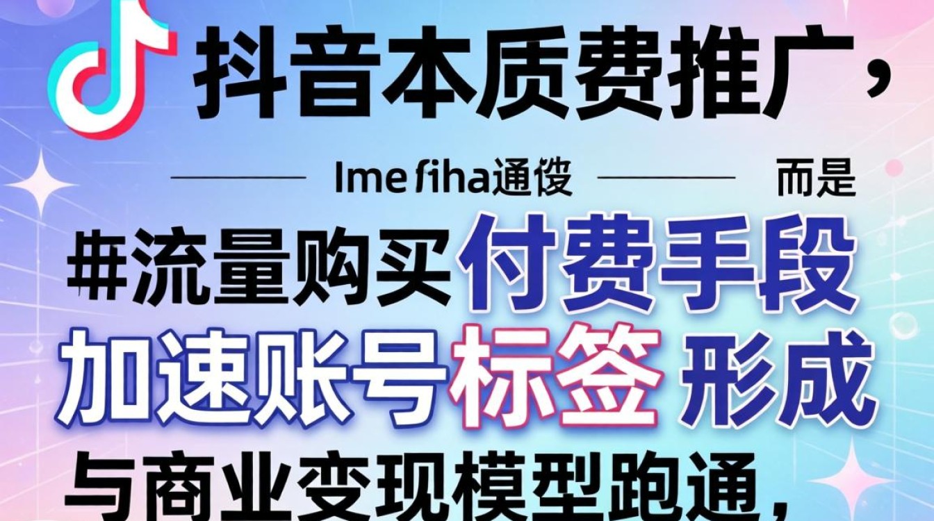 抖音付费推广实战运营技巧与变现方法详解