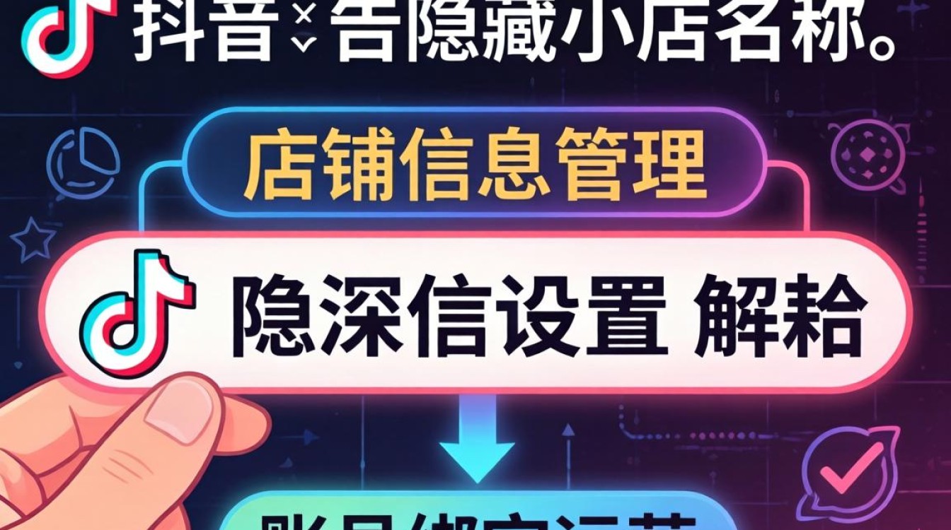 抖音小店名称怎么隐藏不了