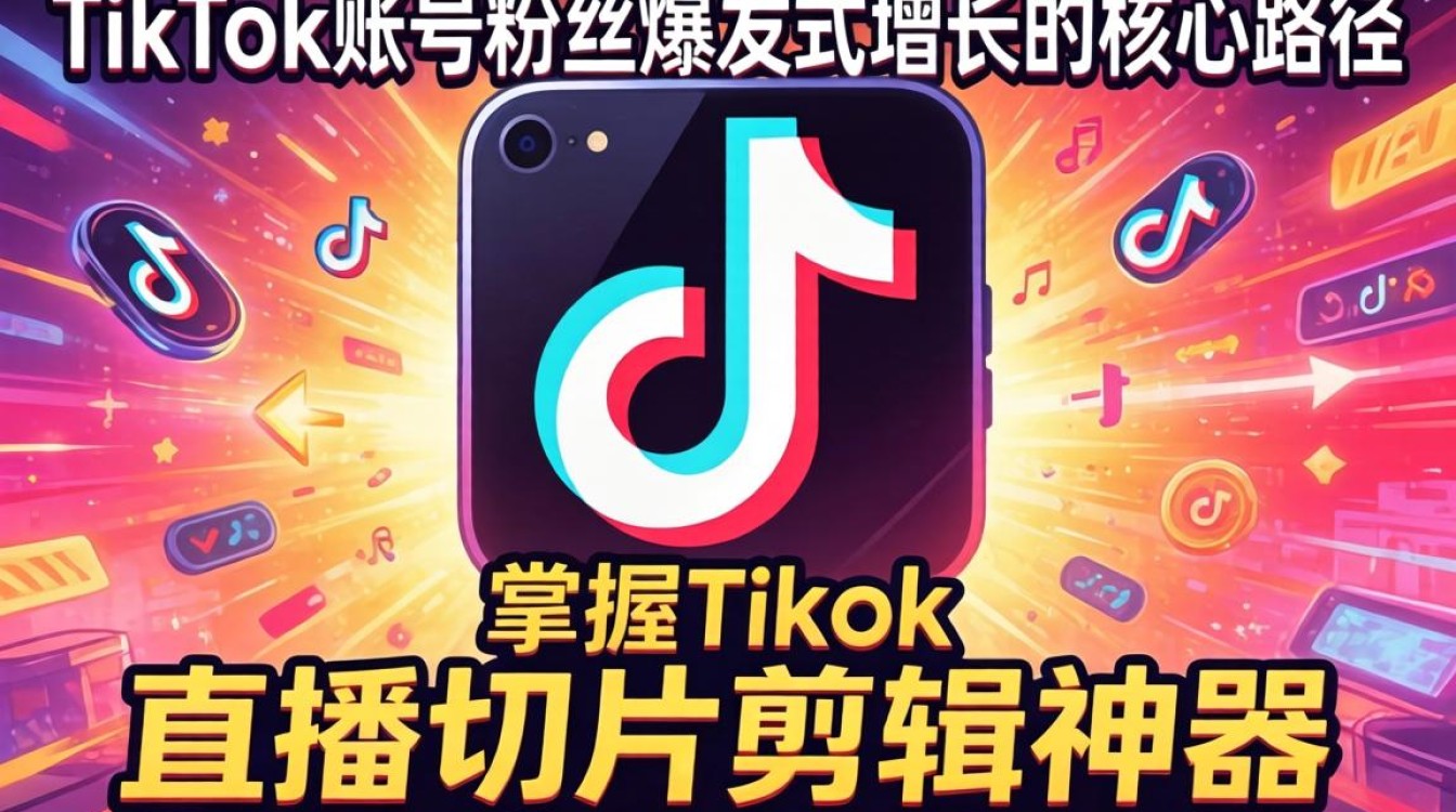 TikTok直播切片剪辑神器有哪些