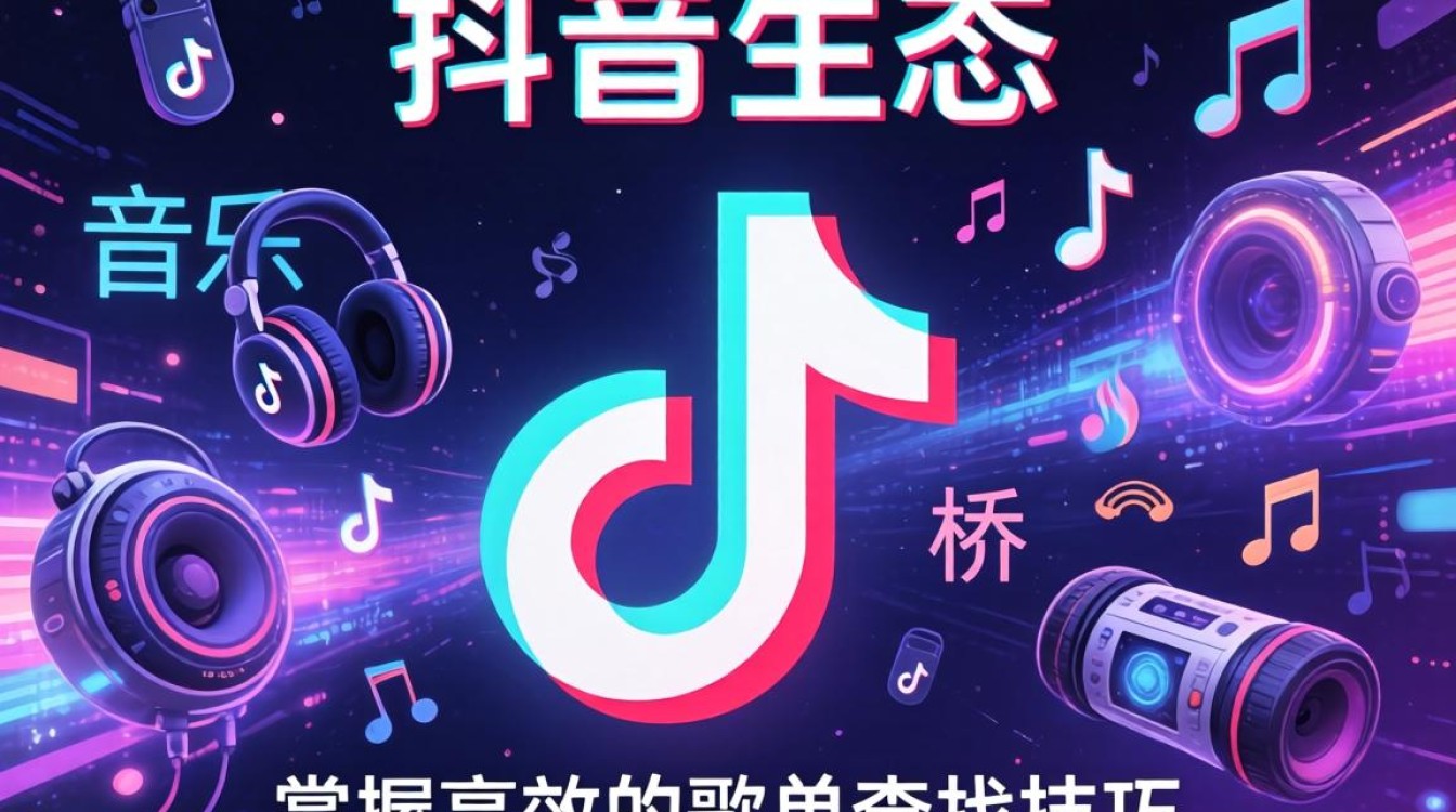 抖音里音乐怎么查找歌单