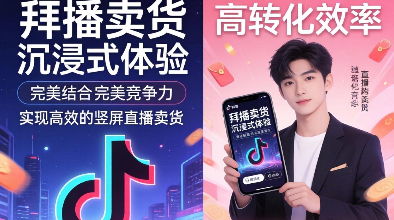 抖音怎么开竖屏直播卖货