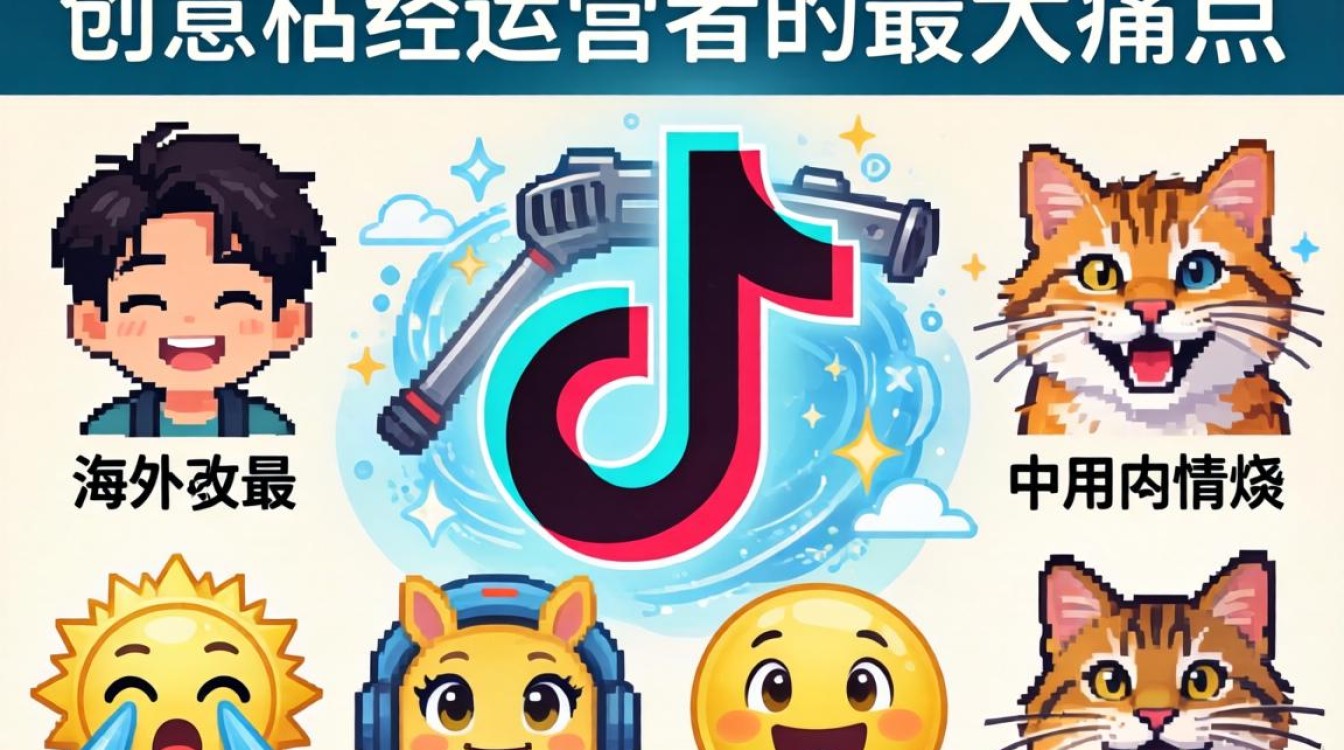海外tiktok中国表情包如何解决创意难题