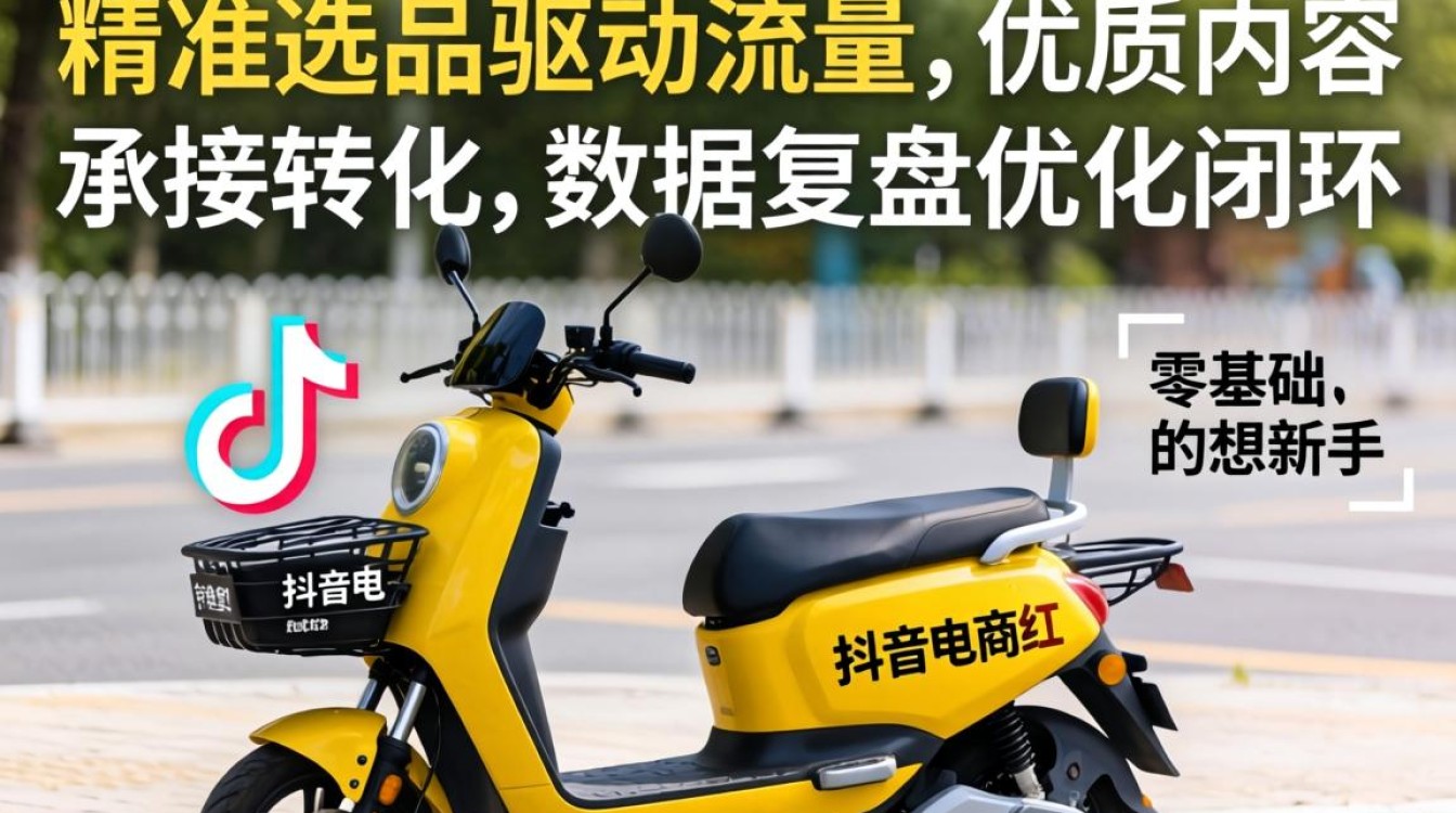 抖音小黄车从零开始运营实战技巧