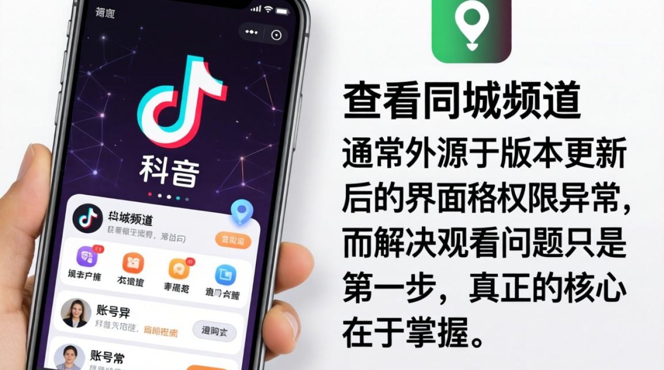 抖音怎么没法看同城了呢