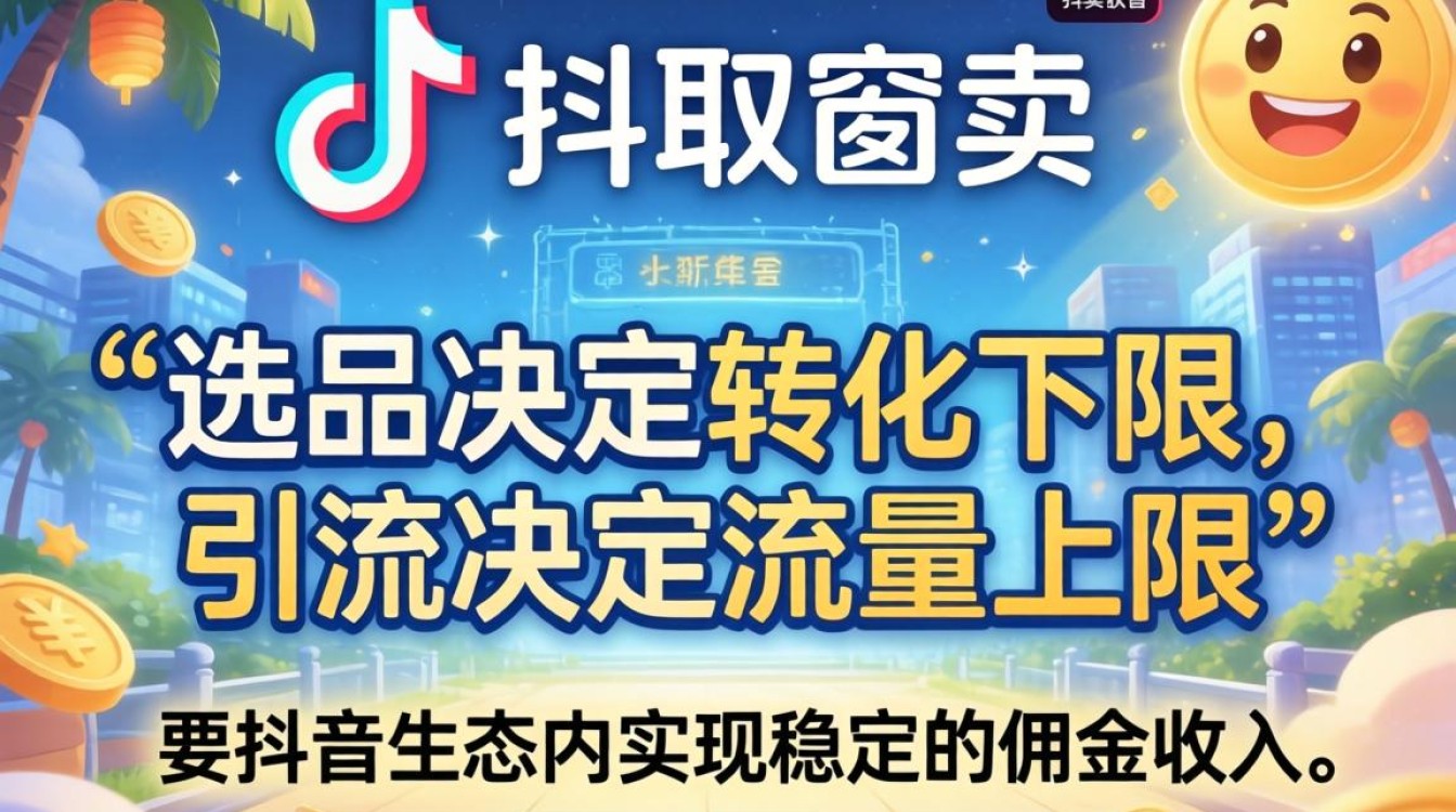 抖音橱窗带货佣金怎么算