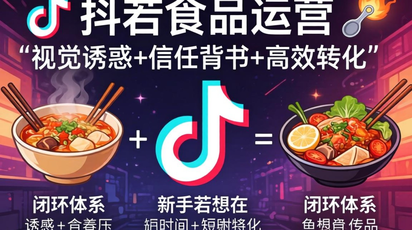 抖音食品运营怎么做?新手入门到变现实操指南 新手入门到变现实操指南
