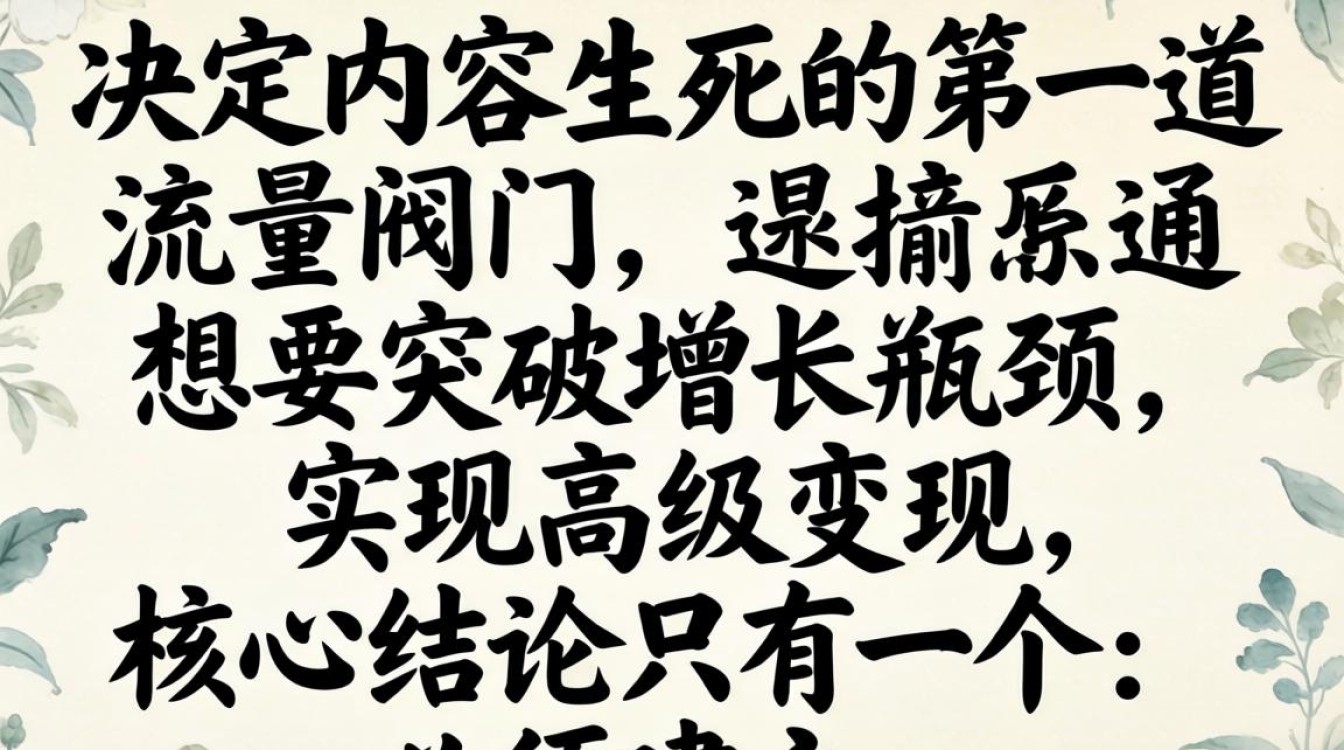 高级变现玩法突破增长瓶颈