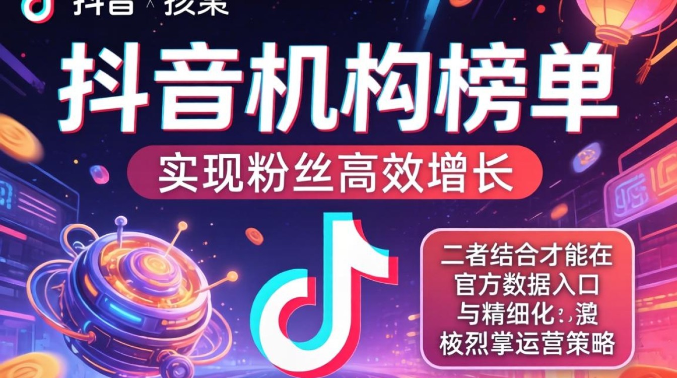 怎么能查抖音机构榜单