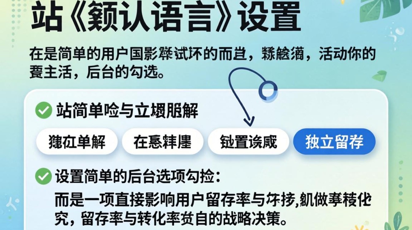 独立站怎么设置默认语言