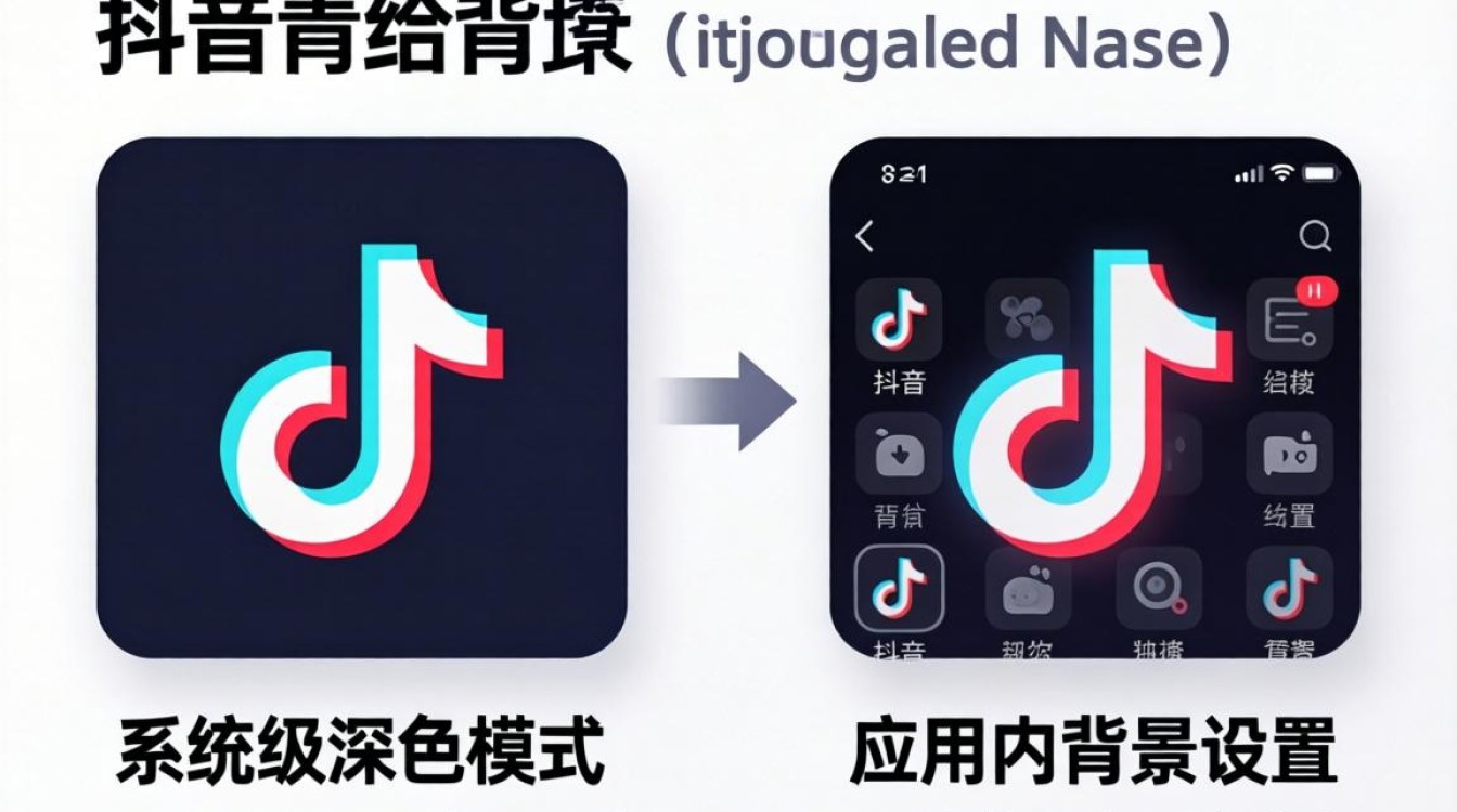 抖音怎么切换深色背景图