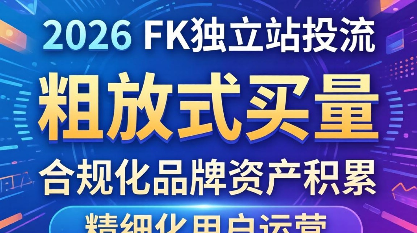 fk独立站怎么投流?2026年市场分析专业解读 2026年市场分析专业解读