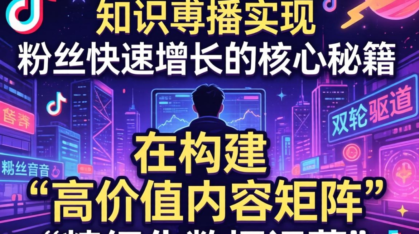 TikTok知识博主如何快速涨粉
