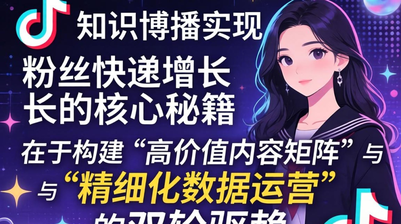 TikTok知识博主如何快速涨粉