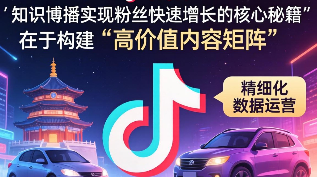 TikTok知识博主如何快速涨粉