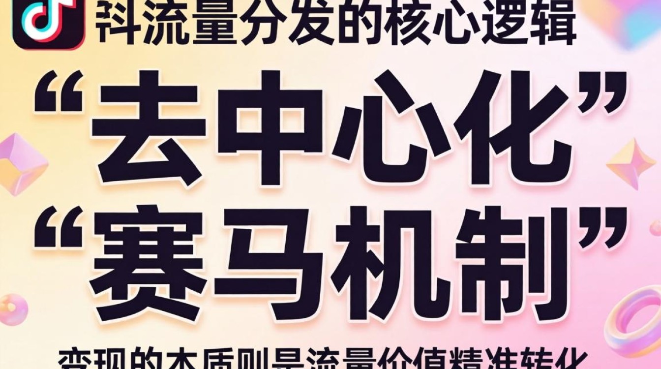 抖音流量分发怎么变现