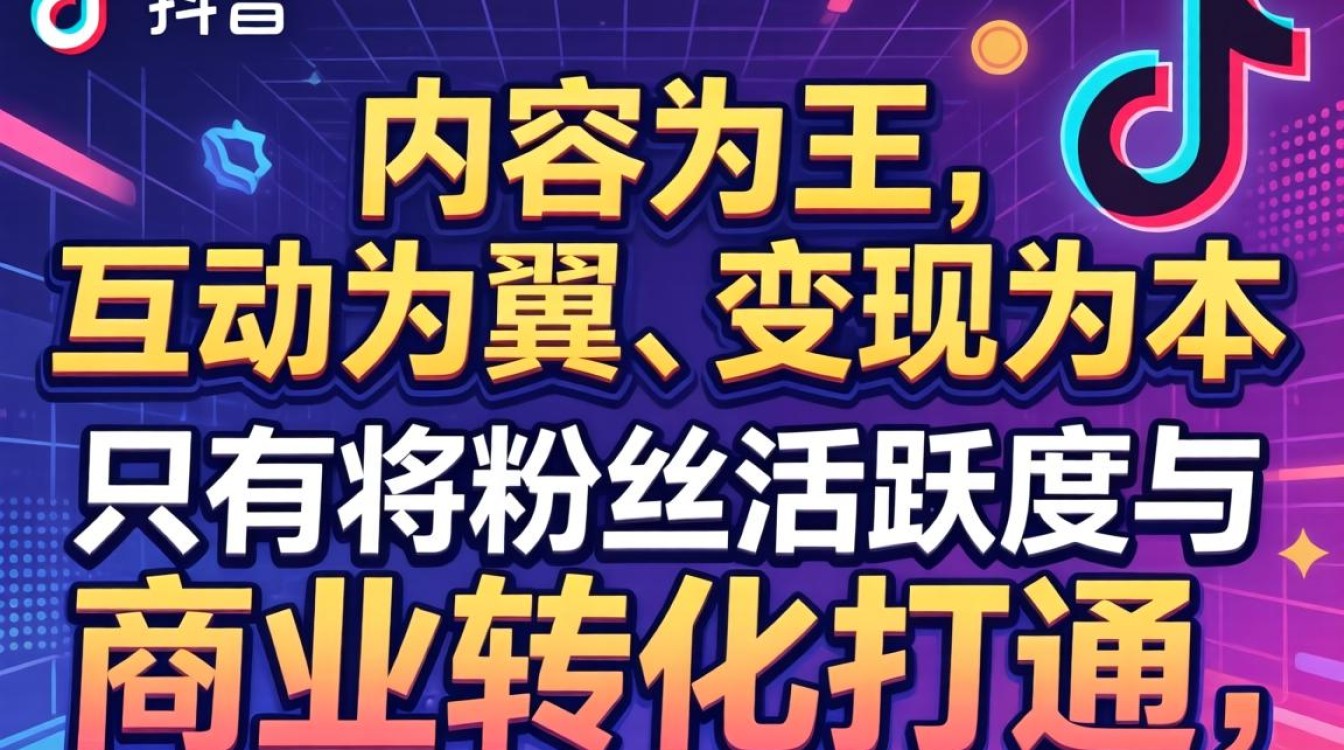 抖音粉丝活跃运营技巧与变现方法,抖音粉丝怎么运营容易变现? 抖音粉丝活跃运营技巧与变现方法