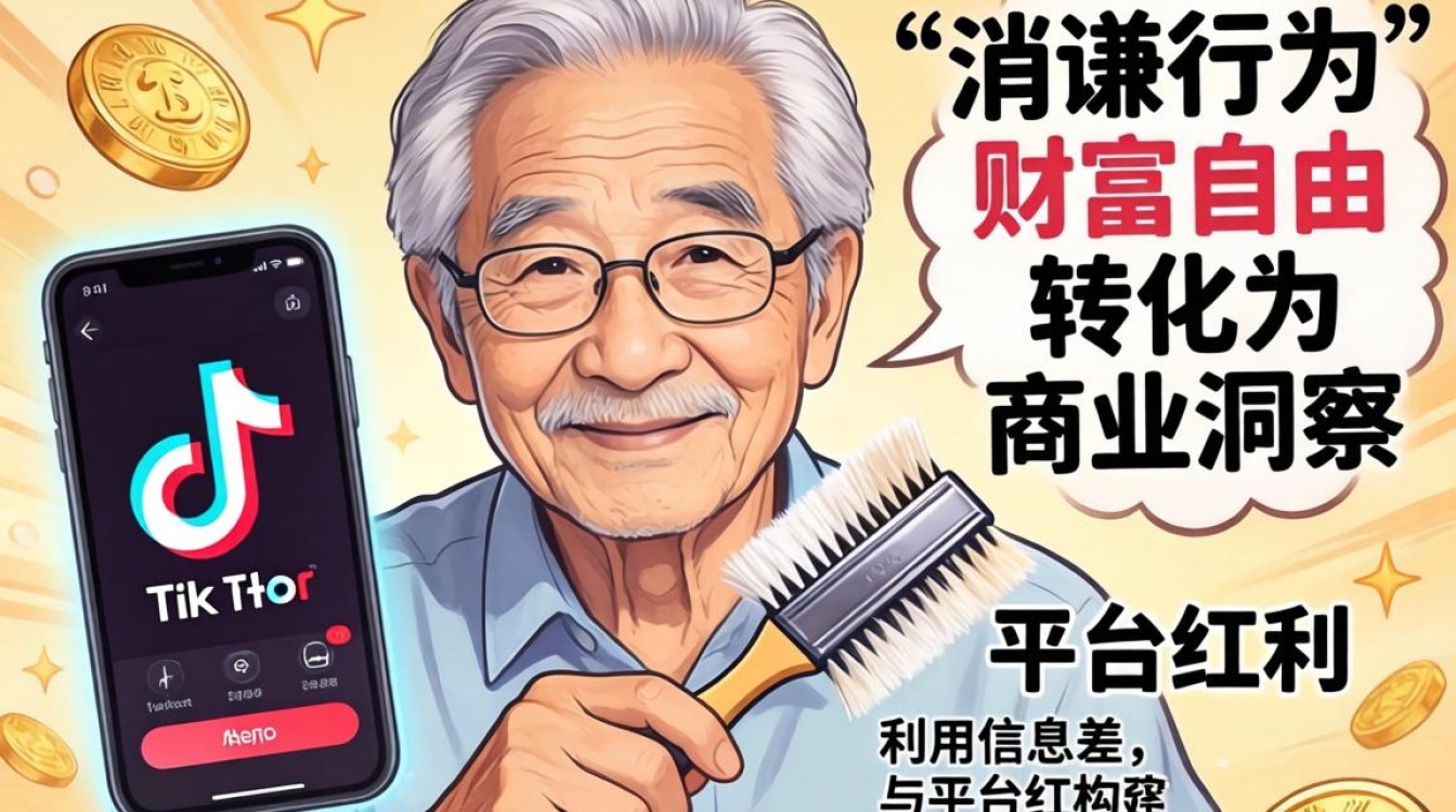 老爷爷刷tiktok如何实现财富自由