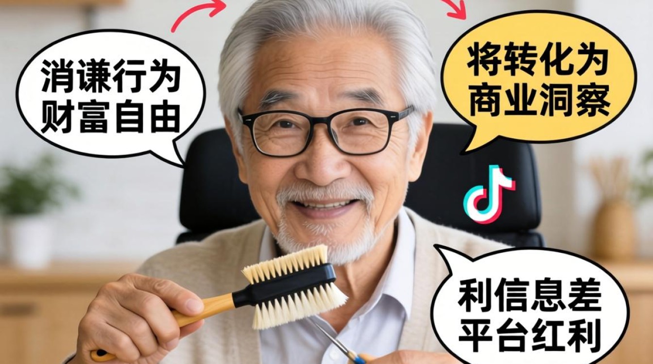 老爷爷刷tiktok如何实现财富自由