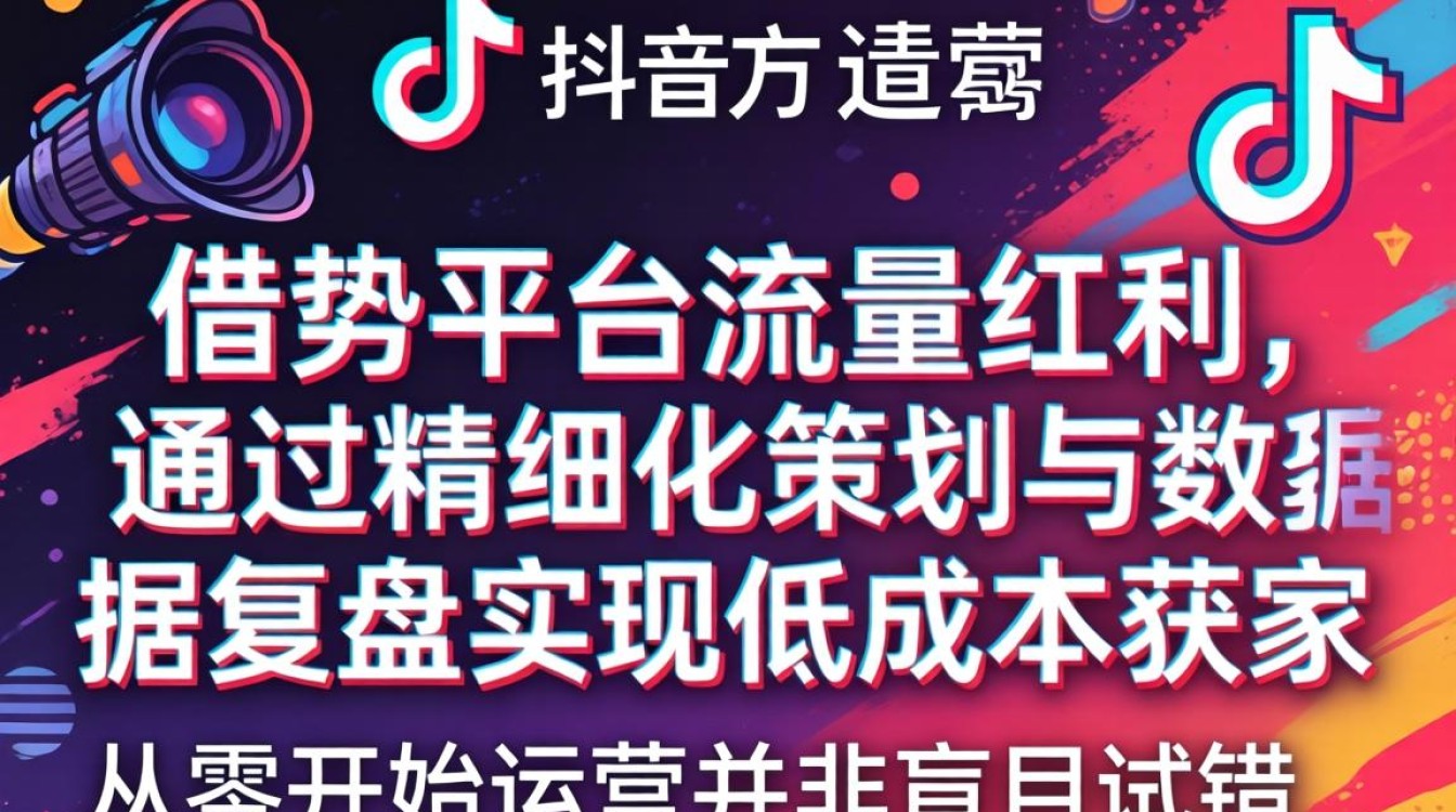 抖音官方活动从零开始运营技巧