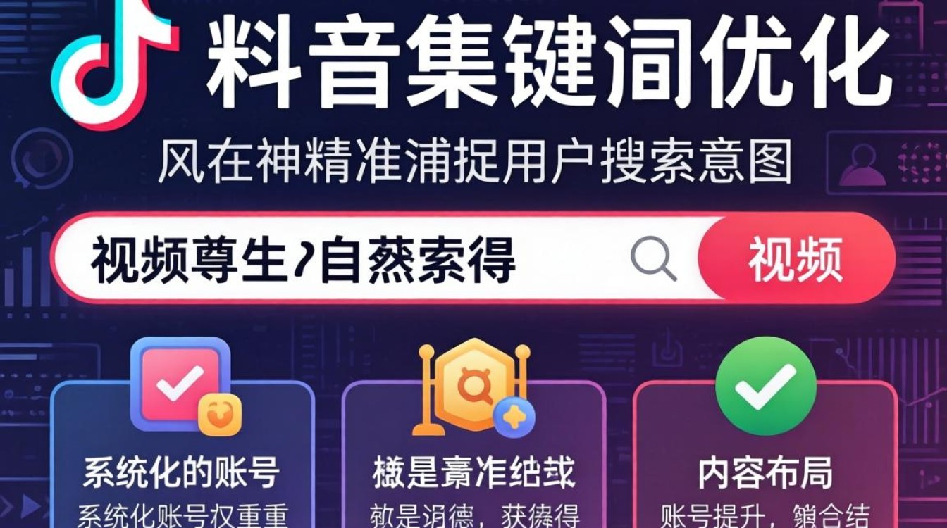 抖音关键词优化新手入门完整教程