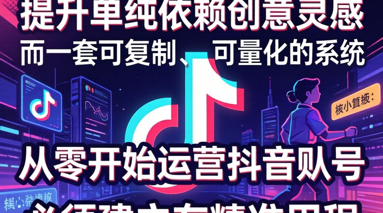 抖音内容质量从零开始运营实战技巧详解