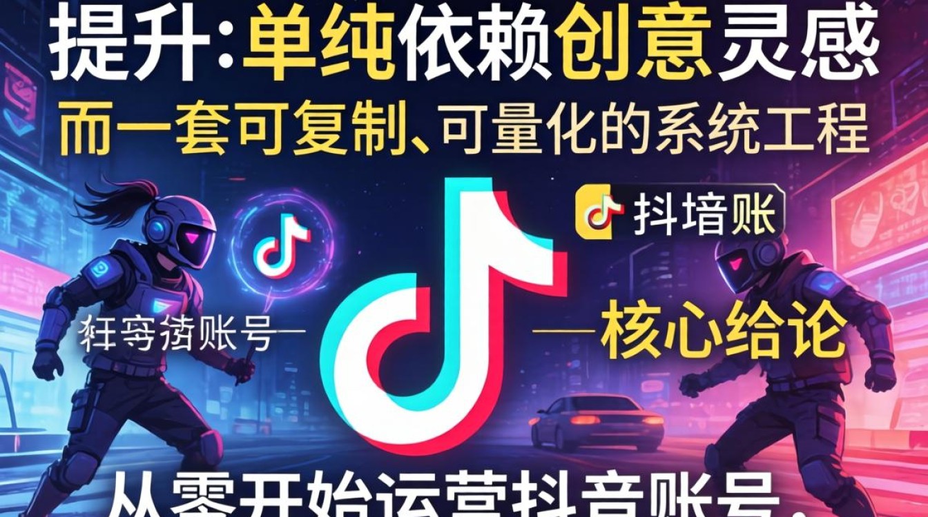 抖音内容质量从零开始运营实战技巧详解