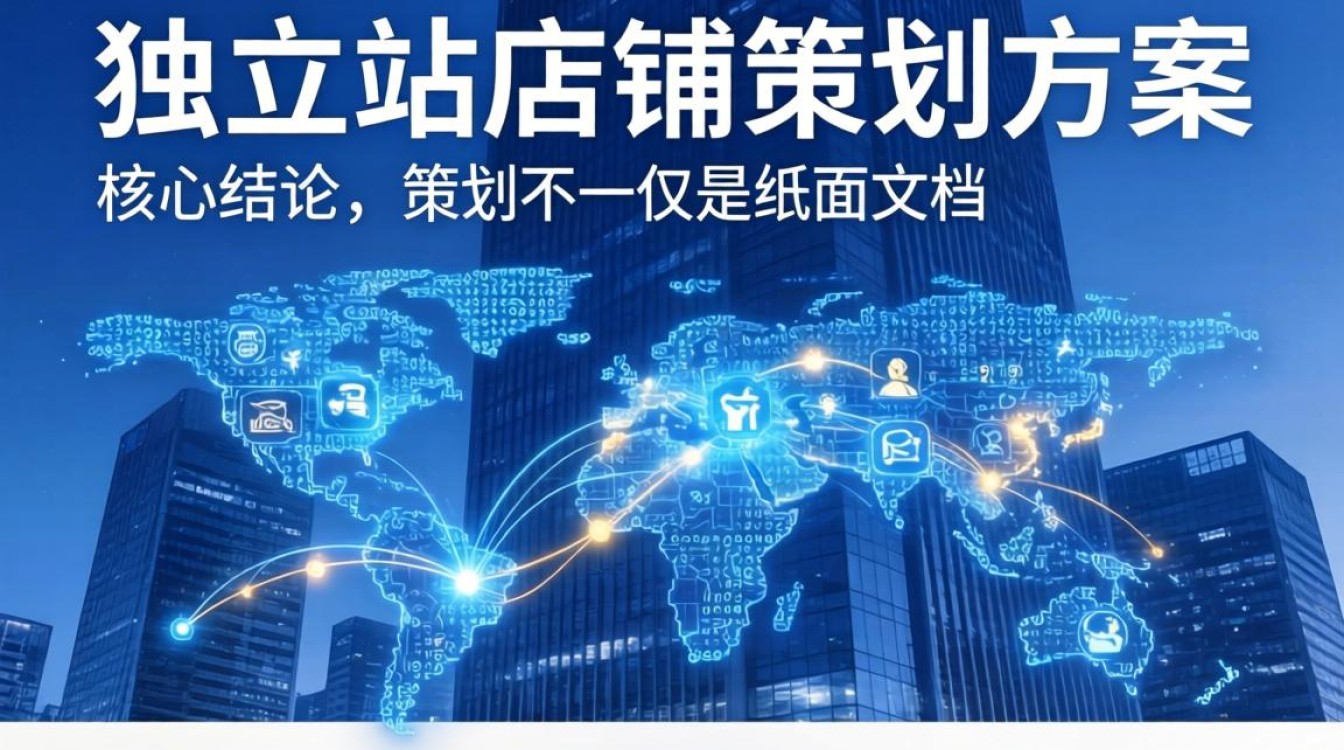 独立站店铺策划怎么写好