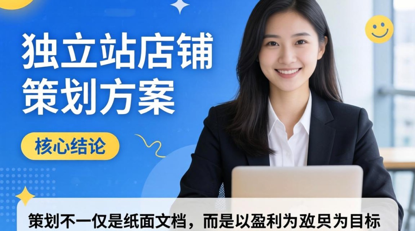 独立站店铺策划怎么写好