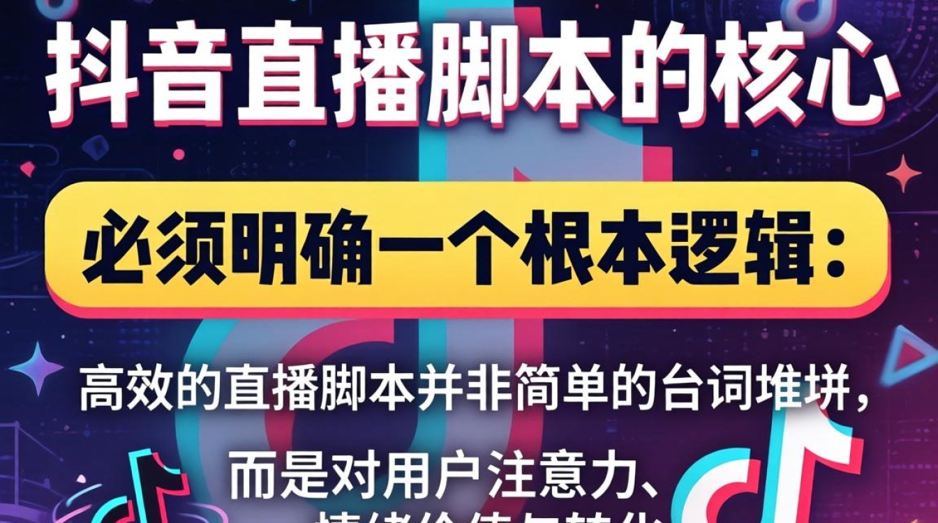 抖音直播脚本怎么写才能留住人