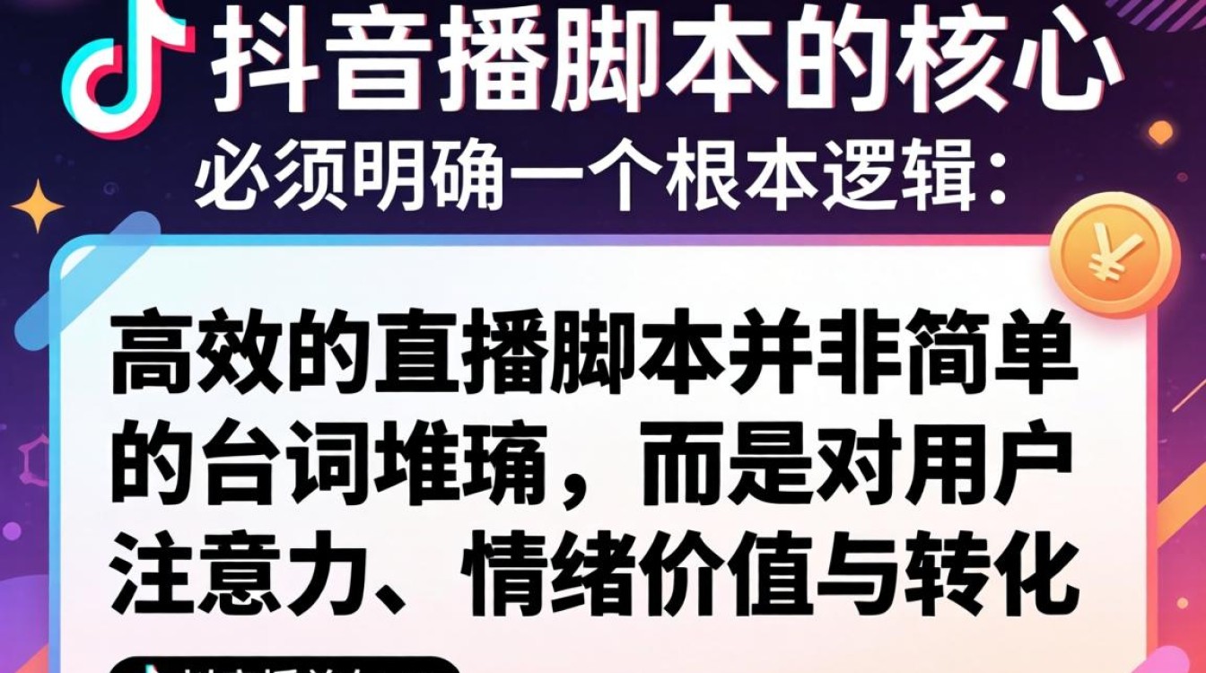 抖音直播脚本怎么写才能留住人