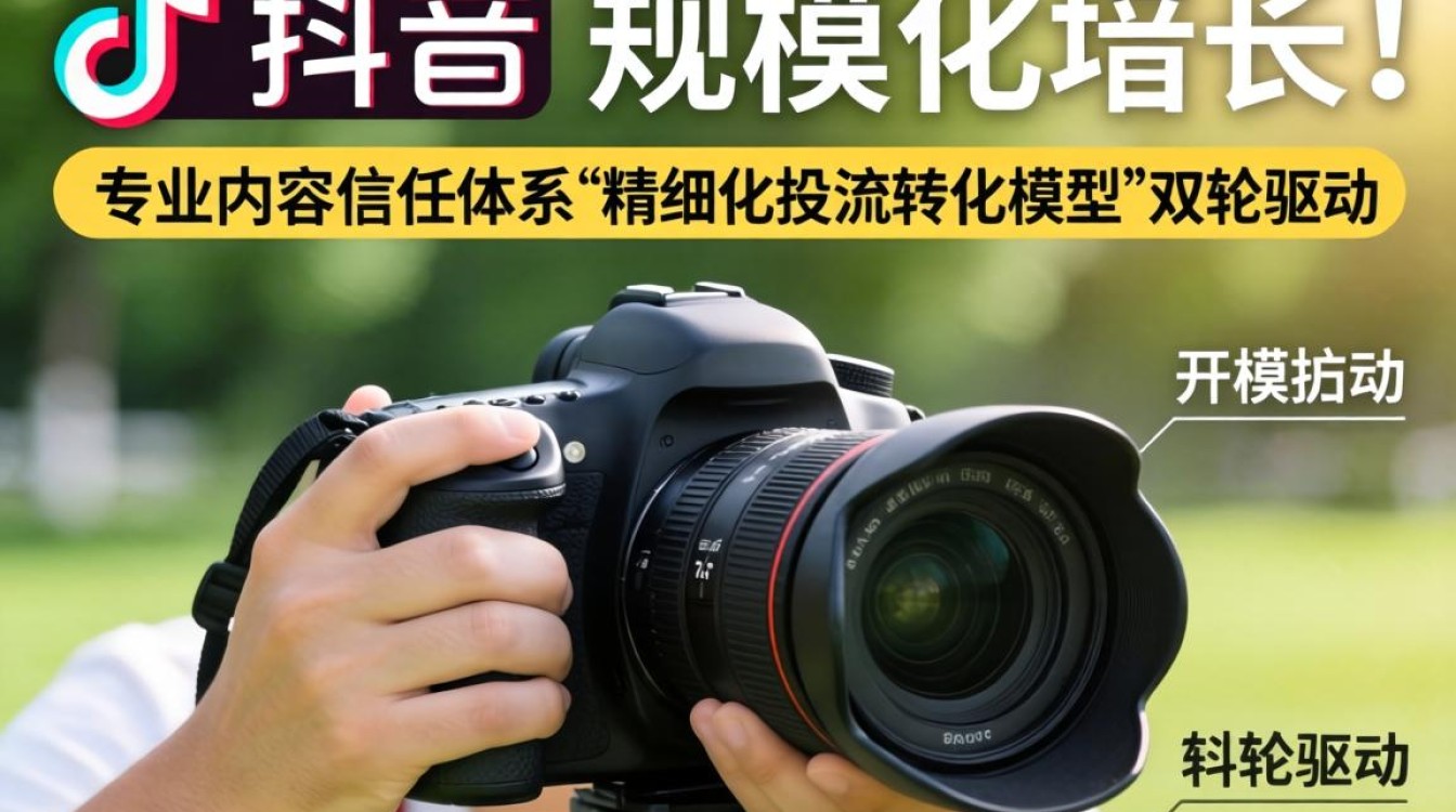 抖音摄影器材如何推广能快速获客