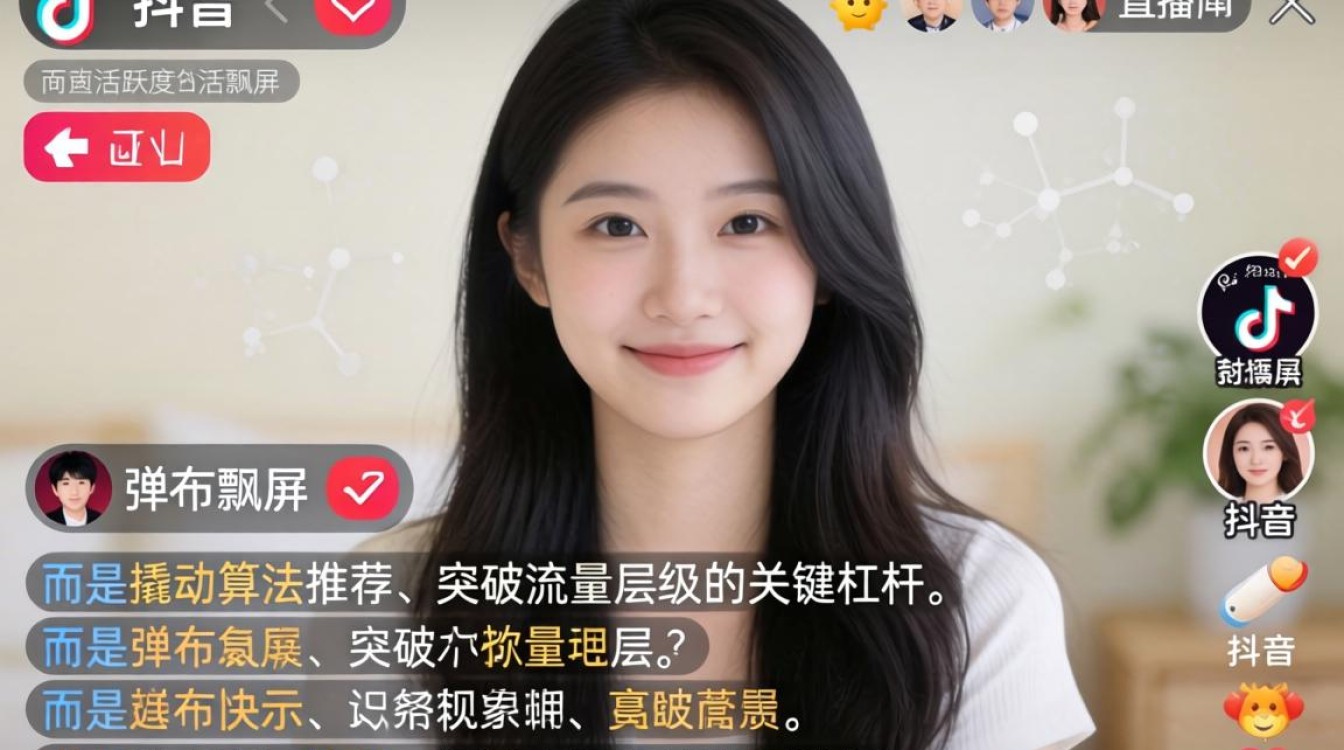 抖音看直播弹幕怎么飘屏