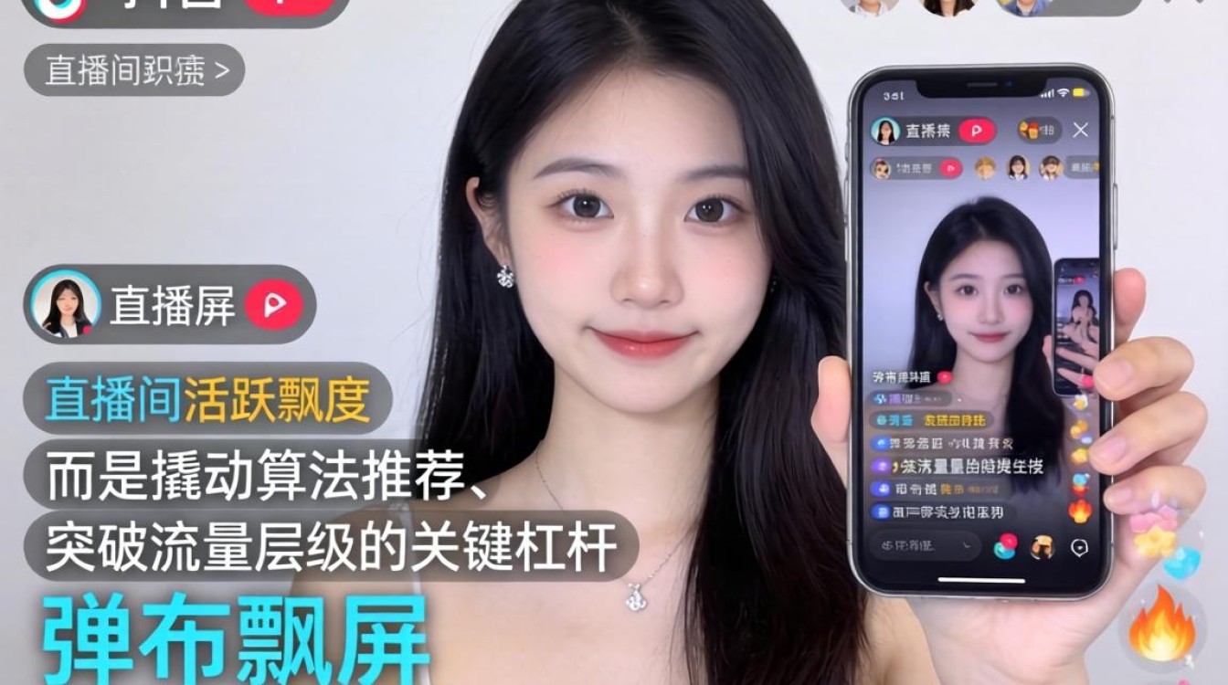 抖音看直播弹幕怎么飘屏