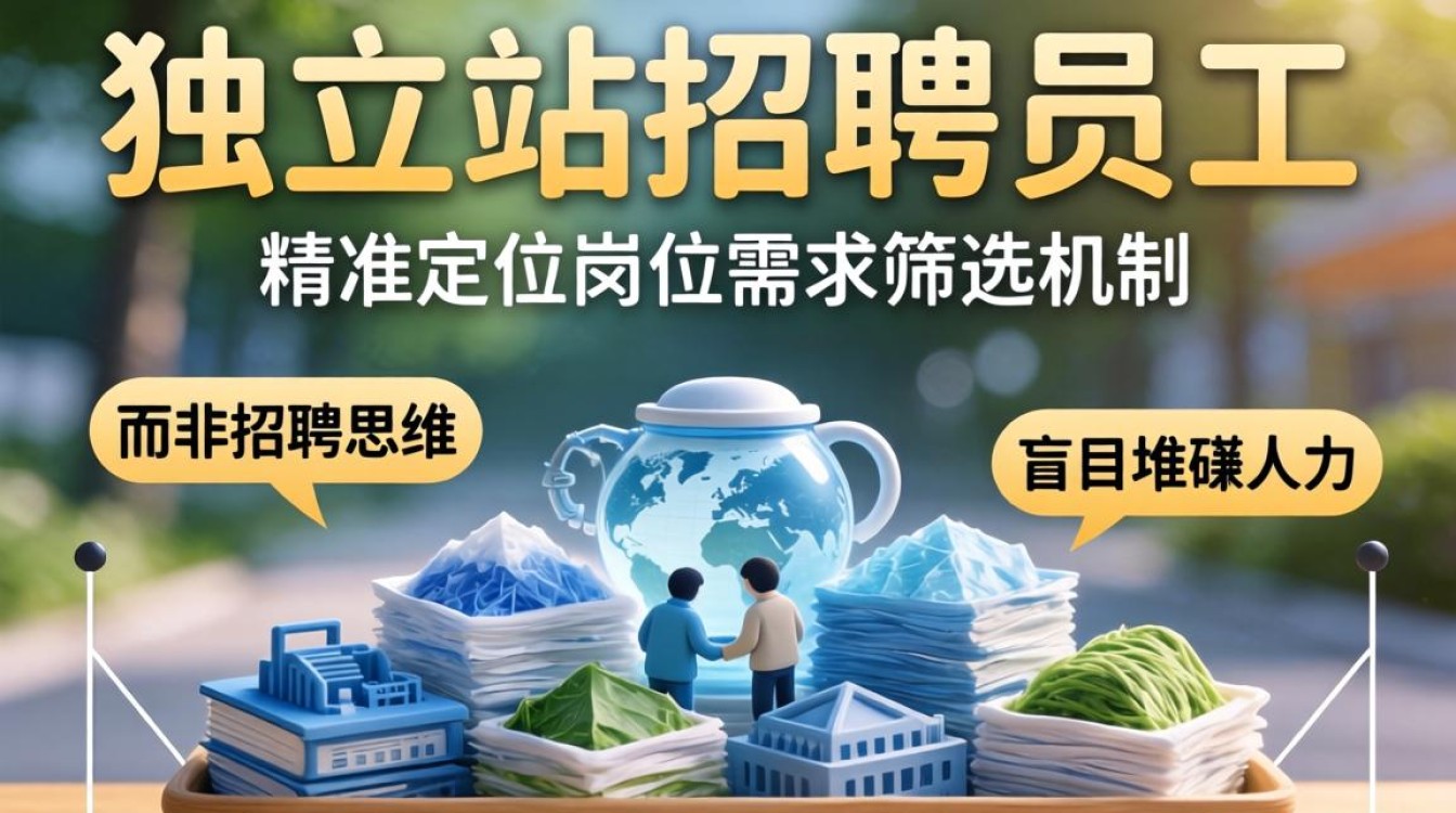 独立站招聘员工有哪些渠道