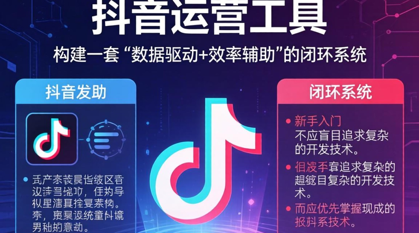 怎么做抖音运营工具