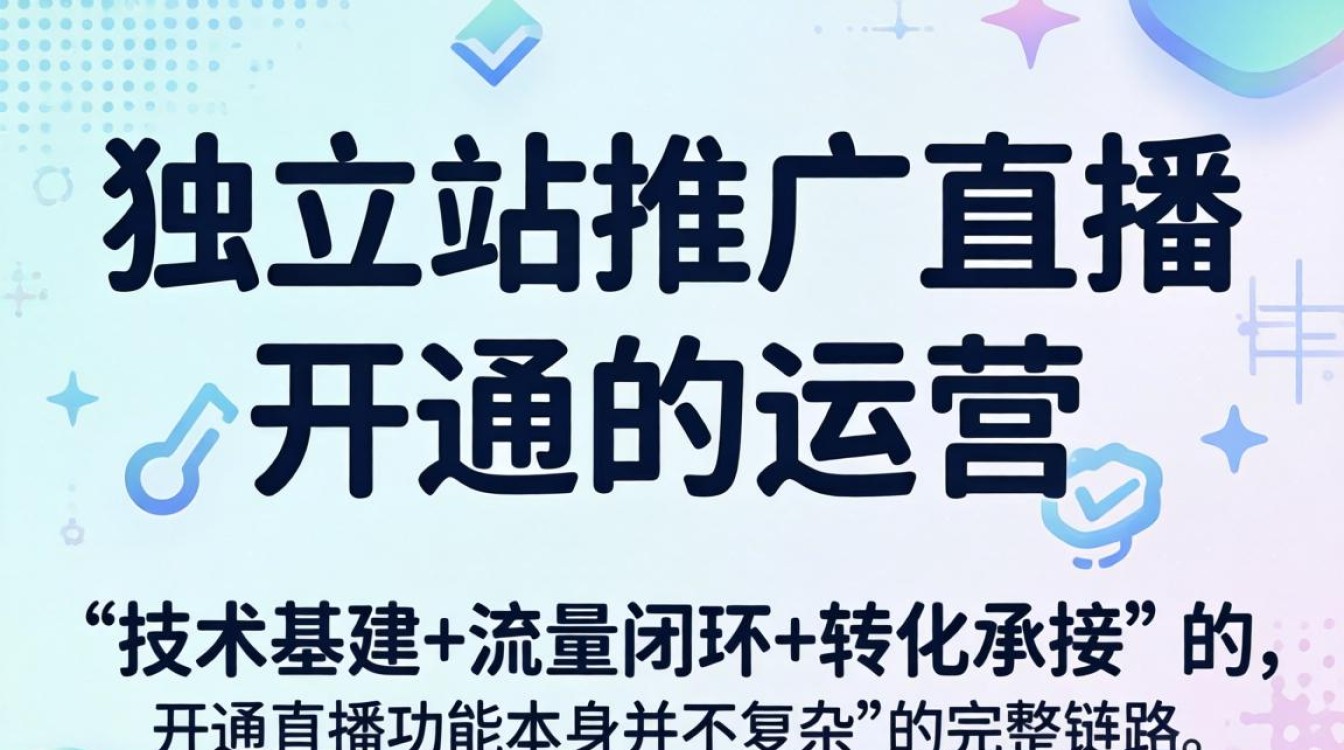 独立站直播带货如何快速开通