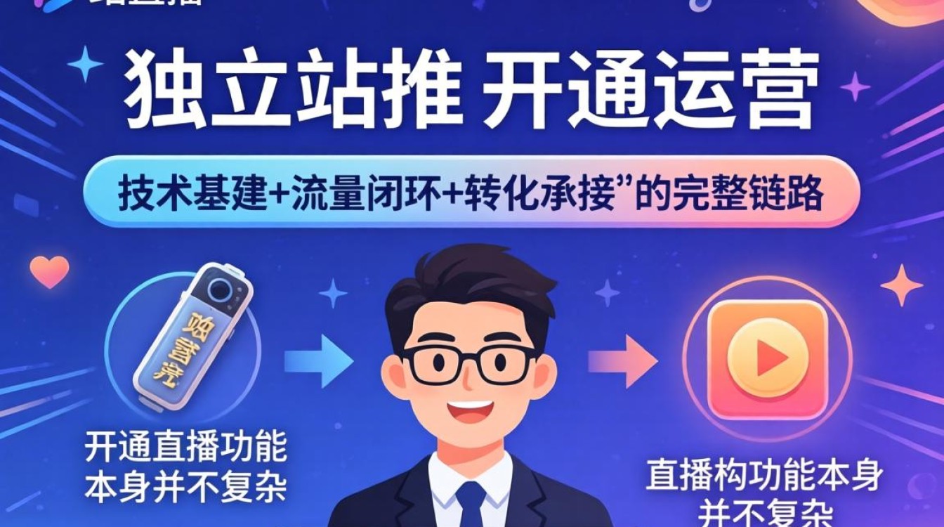 独立站直播带货如何快速开通