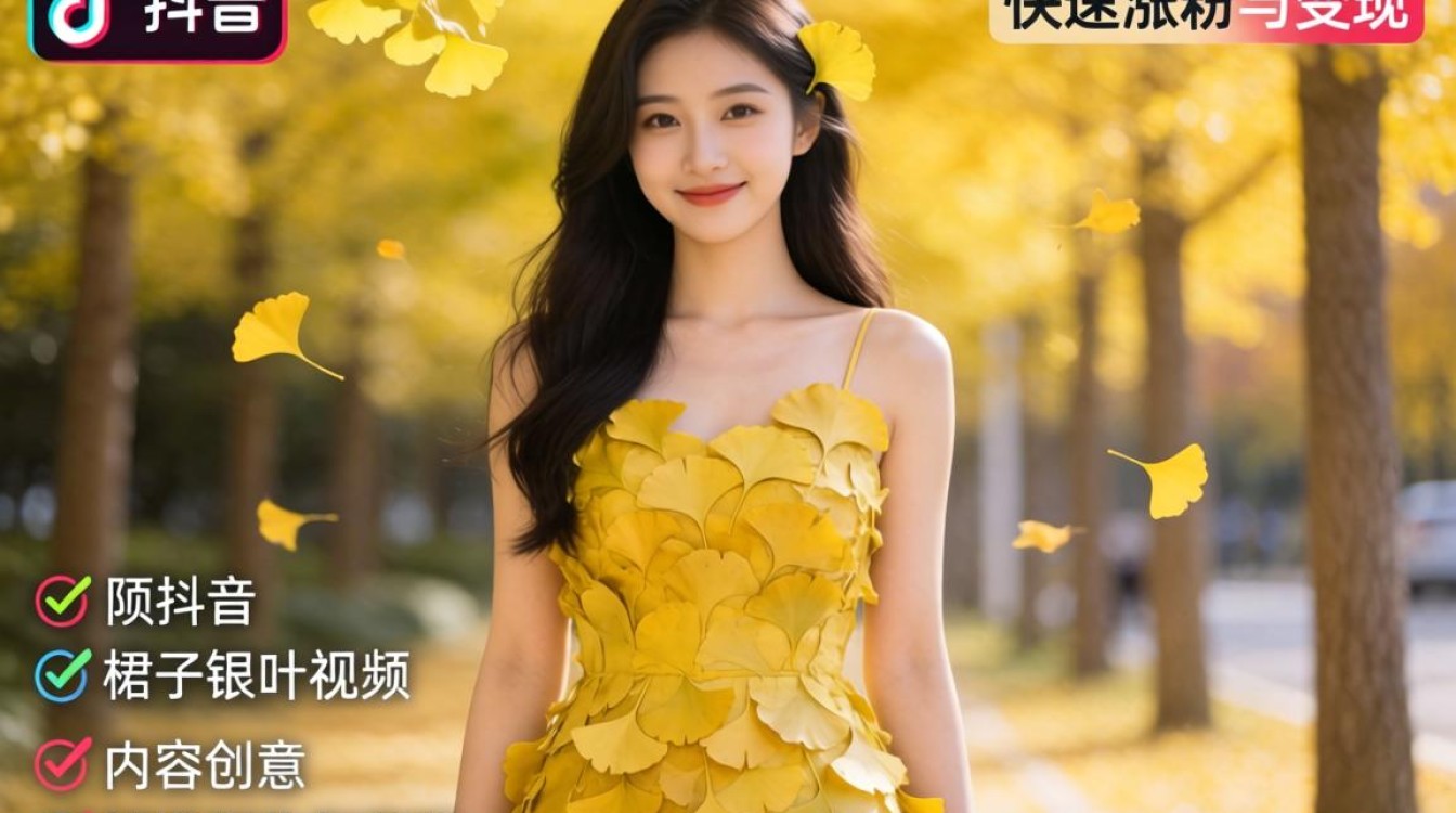 抖音银杏叶裙子怎么拍?账号主页如何优化提升流量 账号主页如何优化提升流量