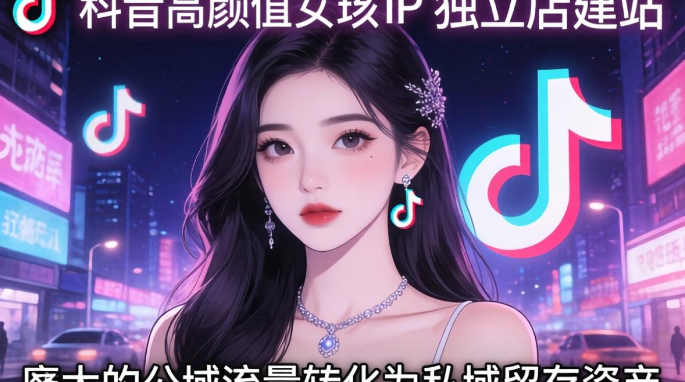 TikTok高颜值女孩如何做独立站