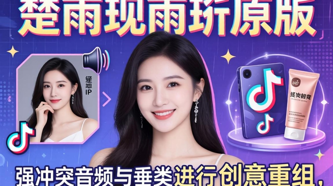 TikTok楚雨荨原版怎么弄