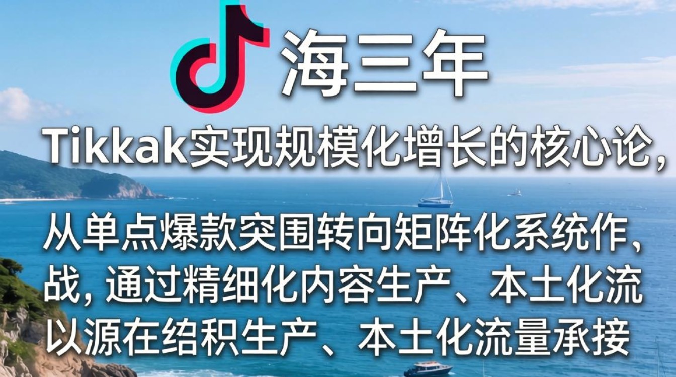 专业运营tiktok如何规模化增长?出海三年实战方法揭秘 专业运营tiktok如何规模化增长