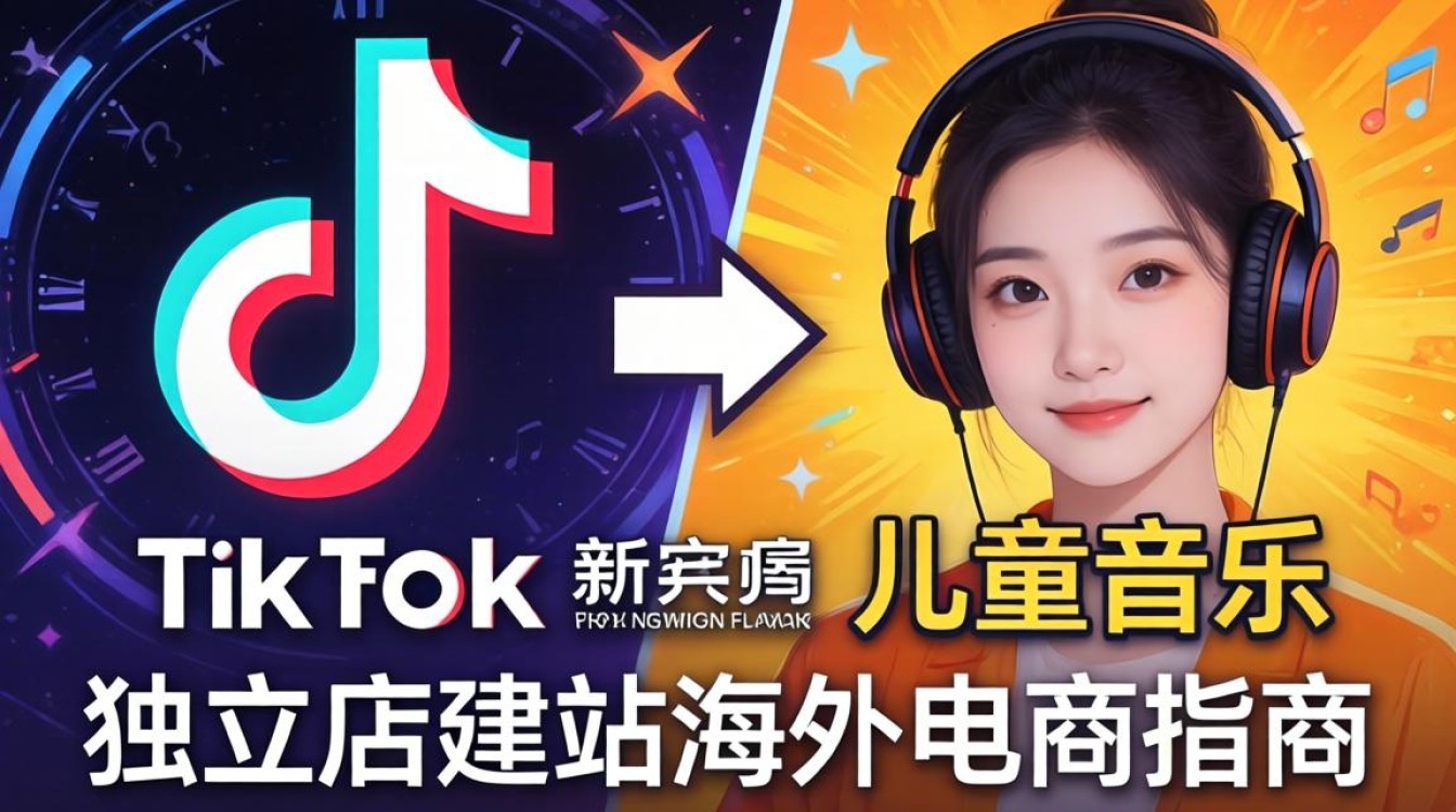 TikTok儿童音乐独立站怎么建