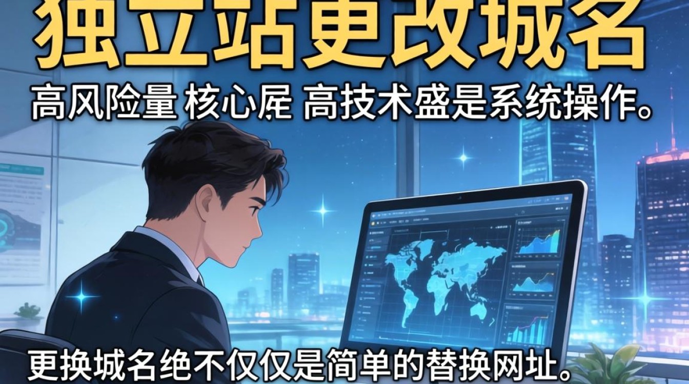 独立站换域名详细步骤教程