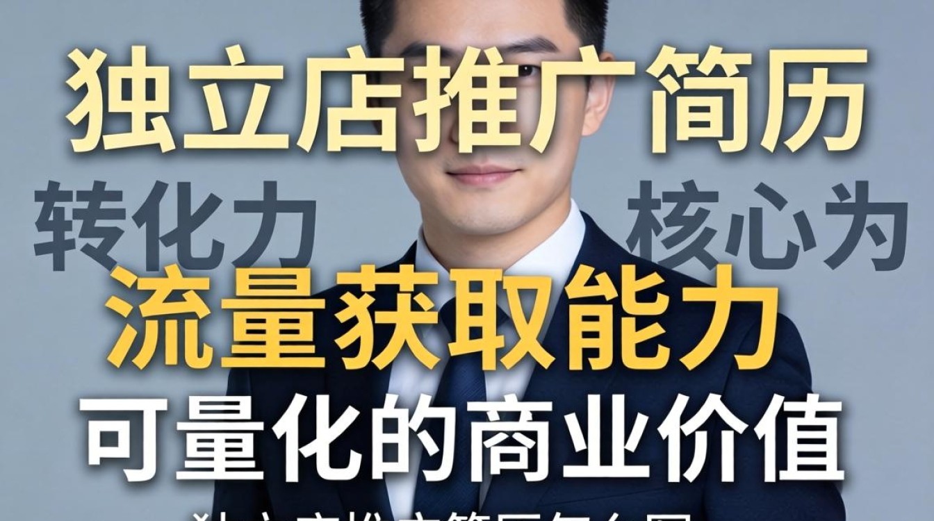 独立站推广简历模板哪里有