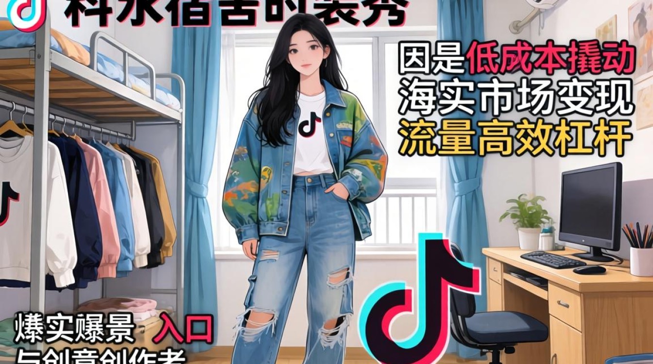 TikTok宿舍时装秀如何变现