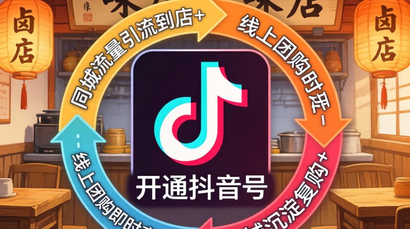 做卤味店怎么开通抖音号