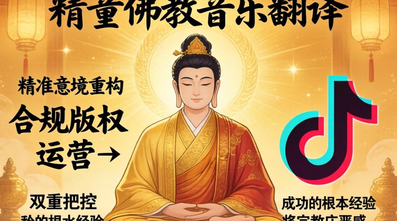 抖音佛教音乐翻译怎么弄