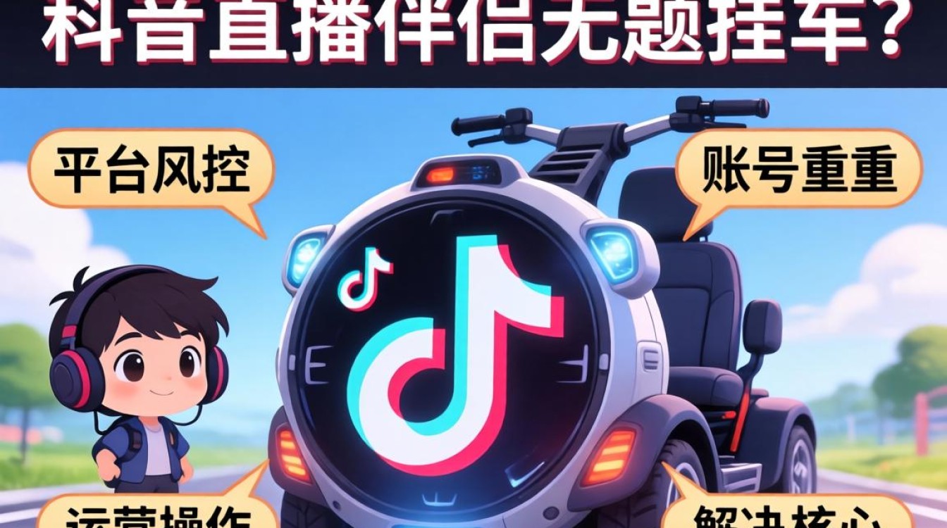 TikTok直播伴侣不能挂车怎么办